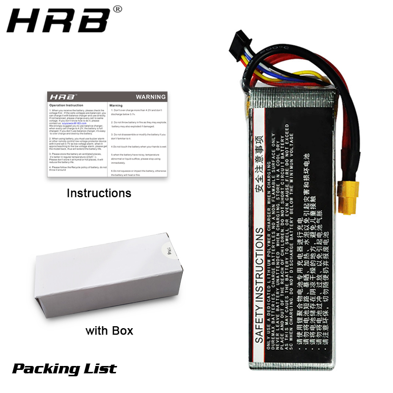 HRB Lithium Battery 4S 14.8V 5 - 4S Lipo Battery 14.8V 6000Mah review and price