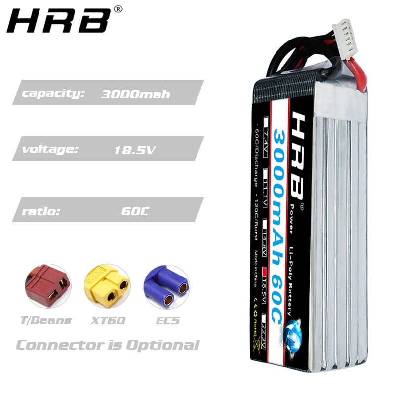 HRB lipo Battery 2S 3S 4S 6S 5 - 4S Lipo Battery 14.8V 6000Mah review and price